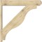 Ekena Millwork Funston Craftsman Rough Sawn Outlooker, Douglas Fir, 8"W x 48"D x 48"H OUT08X48X48FST04RDF - alternate 2